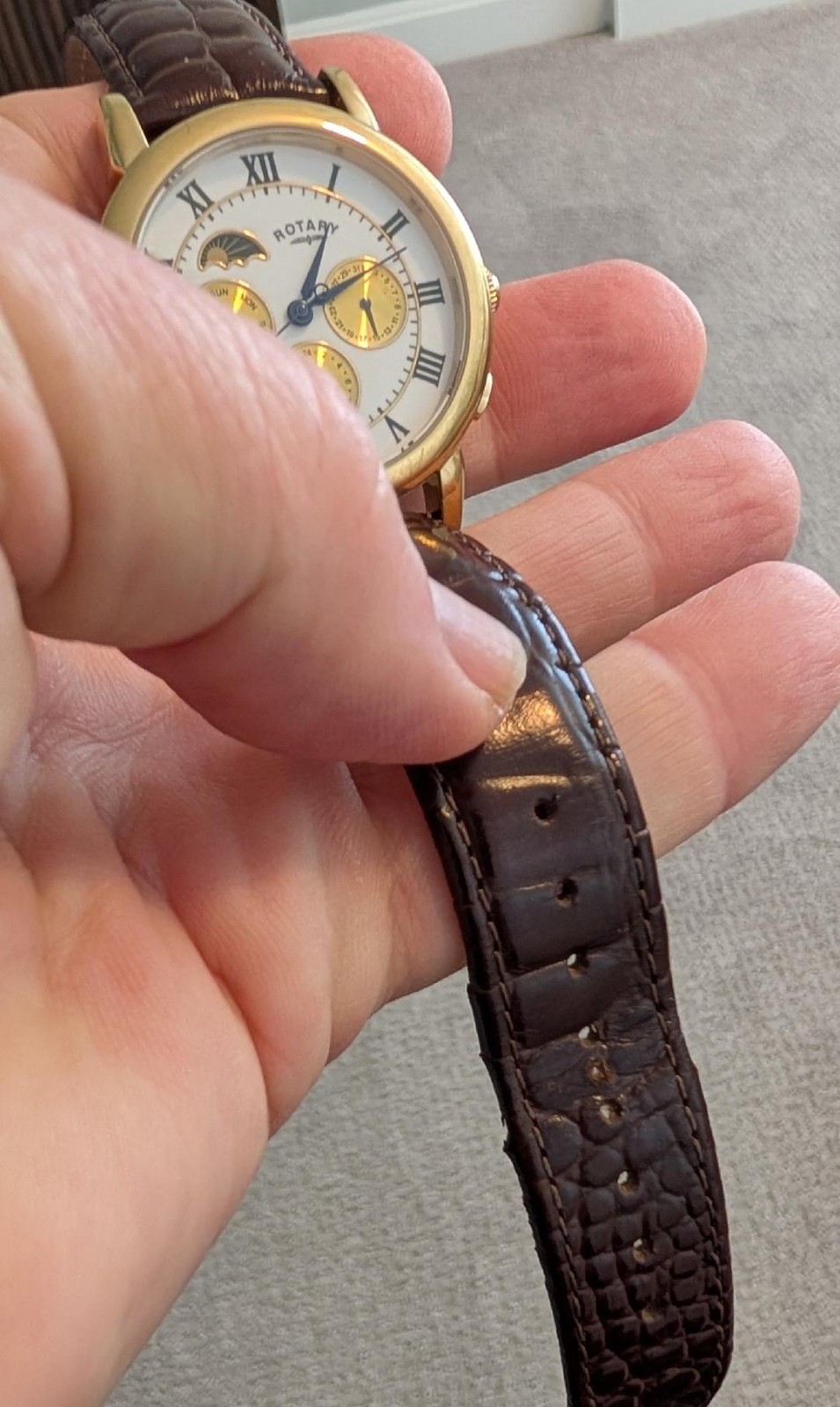 Rotary Automatic Moonphase/Date watch - image 4