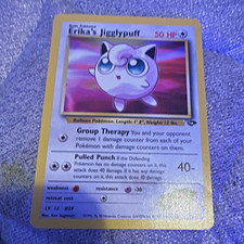 pokémon tcg erika's jigglypuff 69/132 gym challenge on eBay