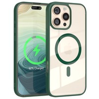Eazy Case FüR Apple Iphone 16 Pro Max Durchsichtig Magsafe Kameraschutz Case Tpu