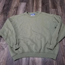 Vintage Blank Pluma by Russell Athletic Sweatshirt Men's XL Faded Green