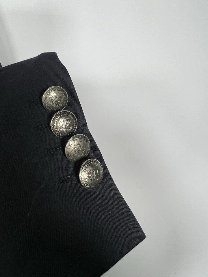 HUGO BOSS WOOL BLAZER Jacket - 40R - Navy - Great Condition - Men’s - Image 3 of 4