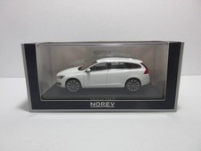1/43 scale Norev Volvo V60 2013 Crystal White diecast model car