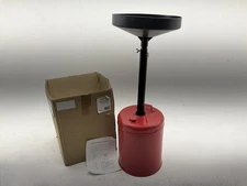 Lubrimatic 75-837 5 Gallon Oil Catch Drain Pan - 40.5"-60" Lift , 13.5" Funnel