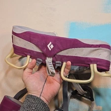 Black Diamond Primrose SA Harness XS Raspberry Climbing Women's 24-27in Mesh Bag