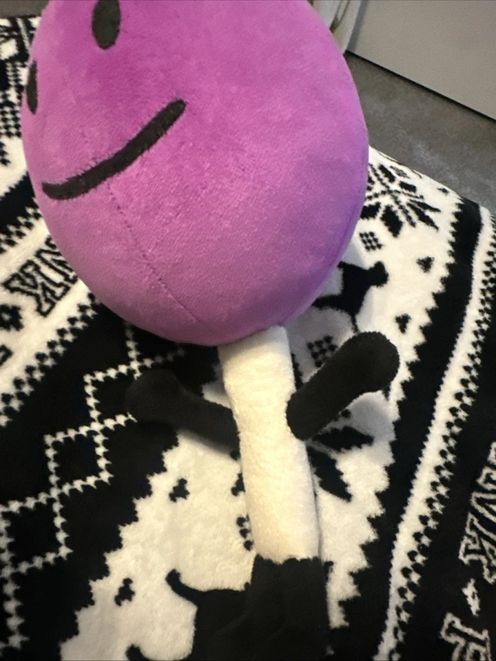 LOTE DE 2 PELUCHES HECHOS A MANO BFDI piruleta y gelatina Foto 3 de 4