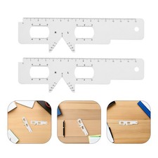 10 pièces entretoise oculaire règle de mesure numérique distance pupillaire