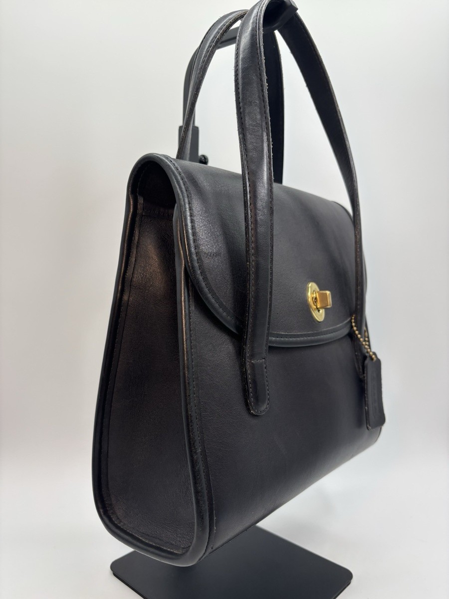 Vintage Coach Belmont Satchel 9088 Black USA 1997 | eBay