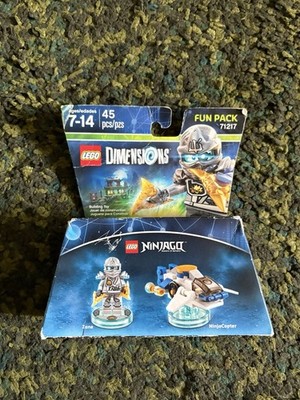 New Ninjago Zane + NinjaCopter Fun Pack 71217 Lego Dimensions