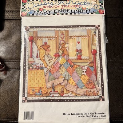 Mary Engelbreit Iron On Transfer Daisy Kingdom The Get Well Fairy NIP 6514 New