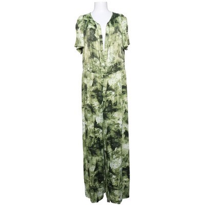 Anthropologie, Jumpsuit, Größe: 1XL, Grün/Mehrfarbig, Viskose, Print, Damen #v1u