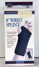 FLA Pro-Lite 8" Wrist Splint Black - Left Hand - Small 22-451