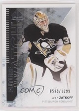 2013-14 SP Authentic Future Watch 529/1299 Jeff Zatkoff #211 x6g