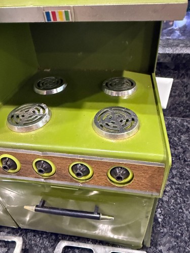 Kenner Easy Bake Oven Green w/ Accessories Working Vintage Original Box 1969 - Picture 3 of 7