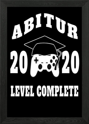 Abitur 2020 Abi Framed Wall Art Poster Canvas Print Picture