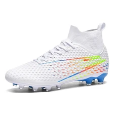 Soccer Cleats Mens Womens Indoor Soccer Shoes Wide Baseball Turf Shoes Youth ...