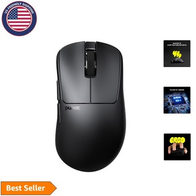 Xlite Crazylight Ultra Lightweight Gaming Mouse - 7 Buttons, Right-Hand, 750 IPS