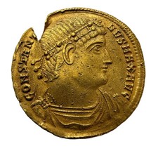 Constantine I. AD 307/310-337. AV Gold Solidus, Rare!
