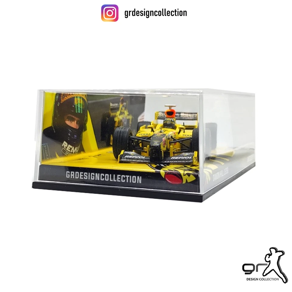 Damon Hill - Jordan 198 - F1 GP 1998 / MINICHAMPS / 1:43 - Immagine 4 di 4