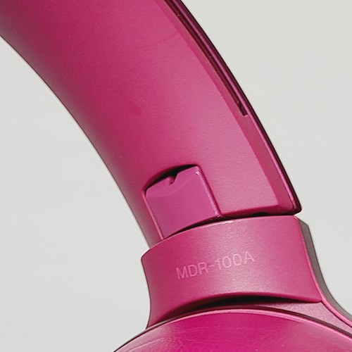 Écouteurs Sony MDR-100A rose bordeaux testé - Photo 10/11