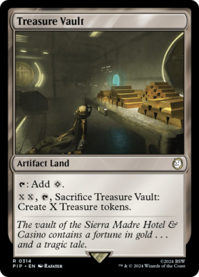 MTG - Treasure Vault [Fallout] Foil