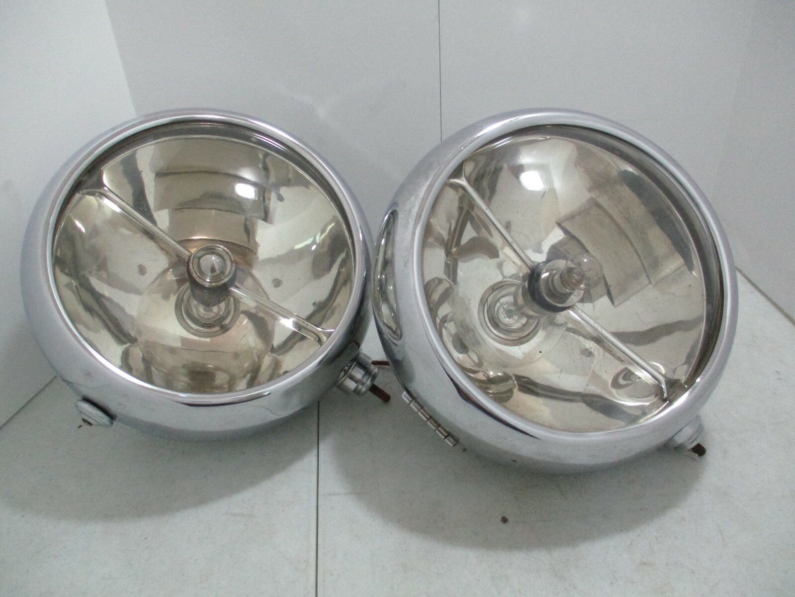 AUTEROCHE PHARES 11" HEADLIGHTS (pair)  Rolls-Royce Bugatti Lagonda Delage 