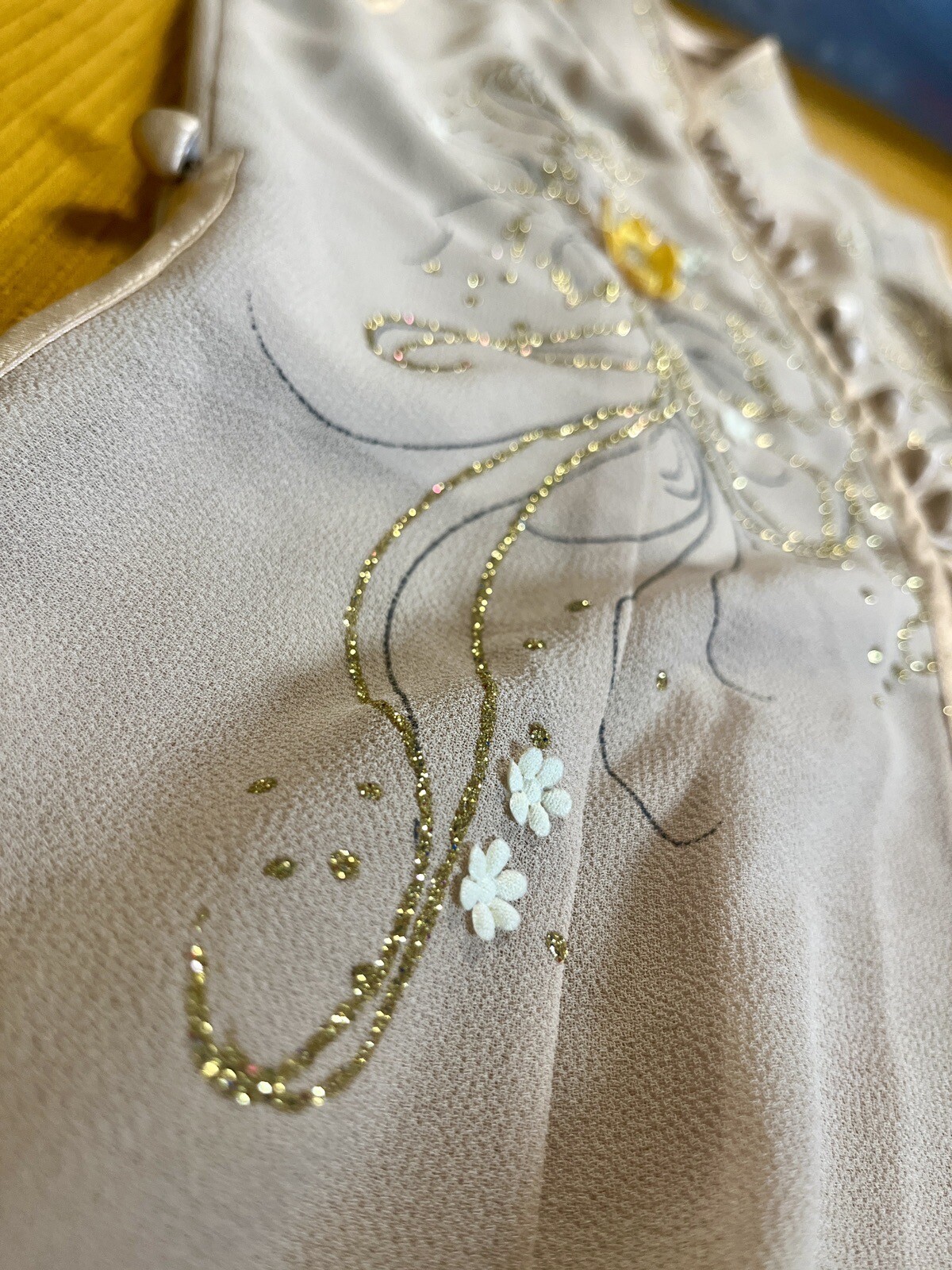 Handmade Front Slit Open Loop Button Long Kurta I… - image 20