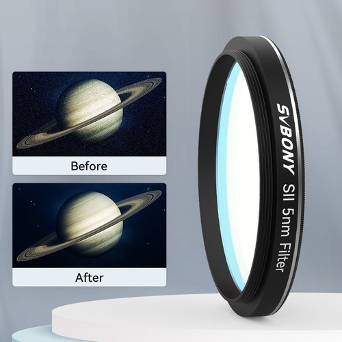 SVBNOY SV227 SII 5nm 2" Filter Narrowband Photographic CCD Filter for Deep Sky - Picture 4 of 12
