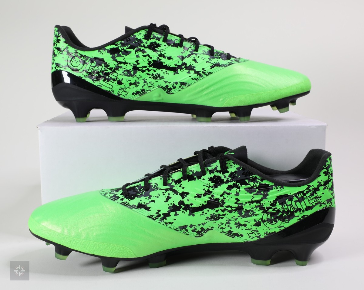 Puma One 19.1 FG AG Green Black Athletic Soccer Cleats Men's Puma One 19.1 FG AG Green Black Athletic Soccer Cleats Men's