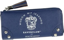 Harry Potter Wallet Designer Ravenclaw House Zipper Clutch Faux Leather