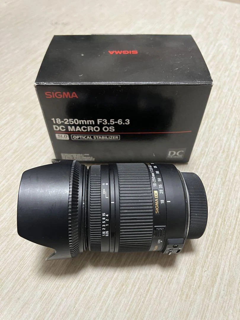 SIGMA 18-250F3.5-6.3DC MACRO OS/N Обзор Sigma 18-250mm f/3.5-6.3
