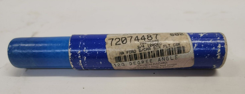 M A FORD, 3/4″ Head Diam, 1/2″ Shank Diam, 6 Flute 120° Countersink