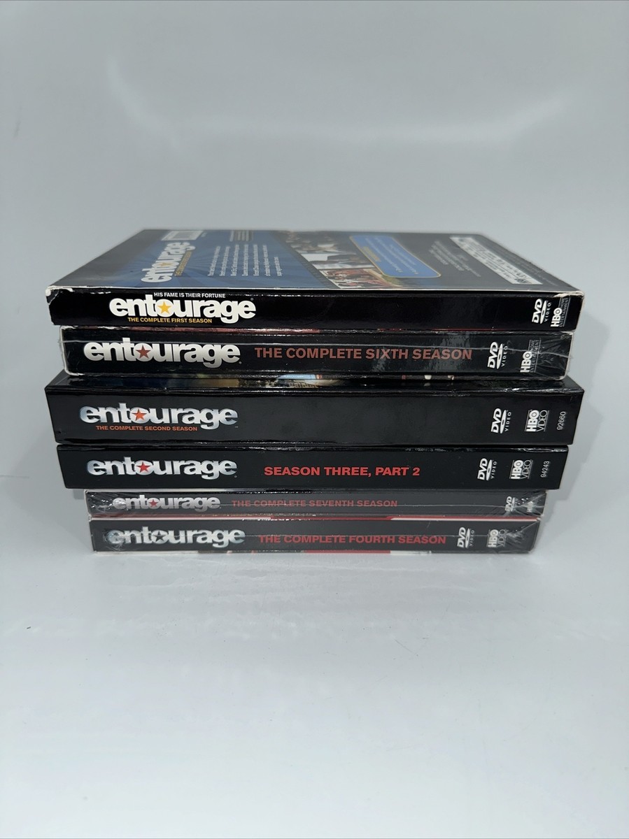 Entourage Season Complete Series Set DVD HBO 1-3 Used 4 6 7 Sealed