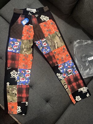 Chinatown Market Studios RW Rework Colorado Quilted Pants Sz 28 NWT