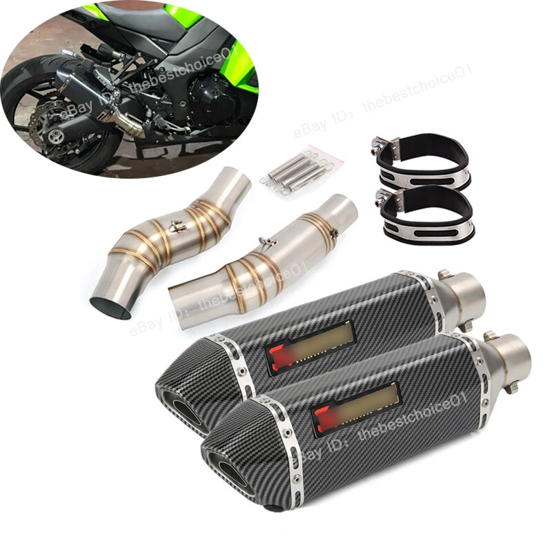 Delkevic Stainless Steel 4-2 Exhaust Headers – Kawasaki Z1000 2010-16 & Ninja 1000 2011-20