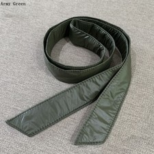 4cm Width Women Solid Fabric Belt Jacket Waistband for Down Coat Decoration Chic