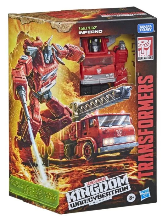 Transformers: Generations - Inferno War for Cybertron Kingdom 6.5” Action Figure - Image 4 of 4