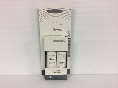 BMW OEM TOUCH-UP PAINT ALPINE WHITE III CODE 300 PART # 51910419747