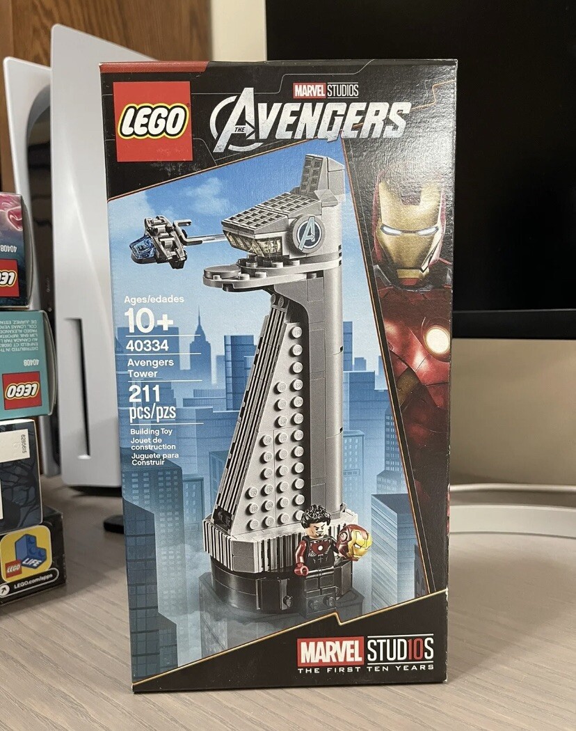 LEGO 40334 Marvel Super Heroes: Avengers Tower GWP New Sealed