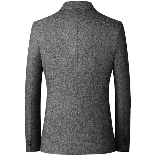 Herren Formell Arbeit Blazer Jacke Business Freizeit Knopf Slim Fit Anzug Mantel Tops - Bild 4 von 12