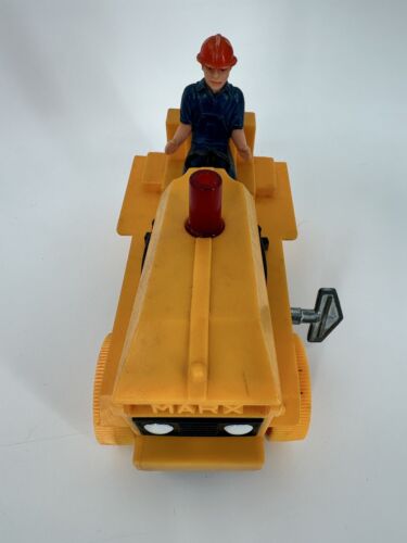 Vintage Marx Windup Tractor Plastic Toy - Picture 4 of 7
