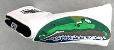 PEBBLE BEACH GOLF LINKS  SPYGLASS  MAP   EMBROIDERED  BLADE  PUTTER COVER  C45