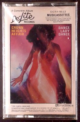 Crown Heights Affair    Dance Lady Dance CASSETTE DE-LITE DISCO FUNK SEALED OOP 