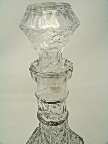 Libbey Of Canada Decanter Bottle W/ Stopper Barware Retro Liquor Storage Vintage - Picture 2 of 7