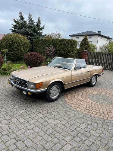 MERCEDES R107 500SL 1980 ERSTES PRODUKTIONSJAHR