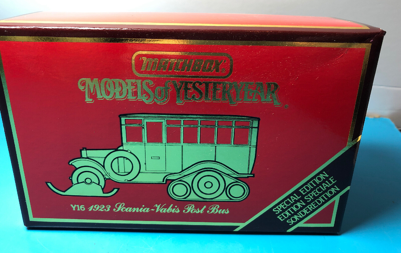 ミニカー matchbox y16 1923 scania vabis postbus ミニカー matchbox