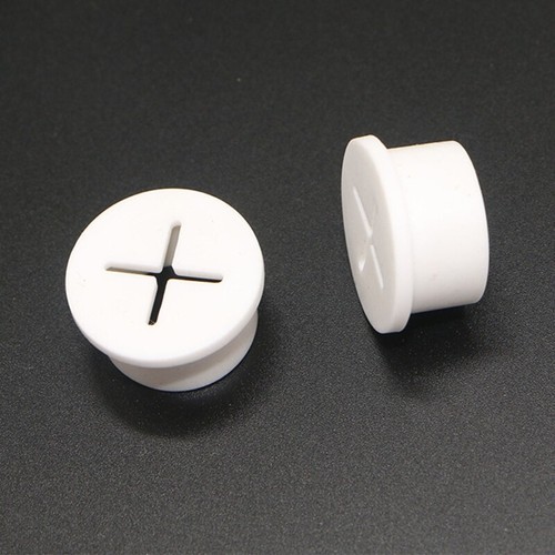 10Pcs Silicone Cable Cord Grommets Flexible Furnitures Hole Cover Wire Organizer - Picture 4 of 11