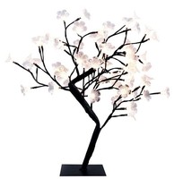 Fashionable Lighted Nl2008-blk Led Lighted Decorative Cherry Tree, Black Fashionable Lighted Nl2008-blk Led Lighted Decorative Cherry Tree, Black