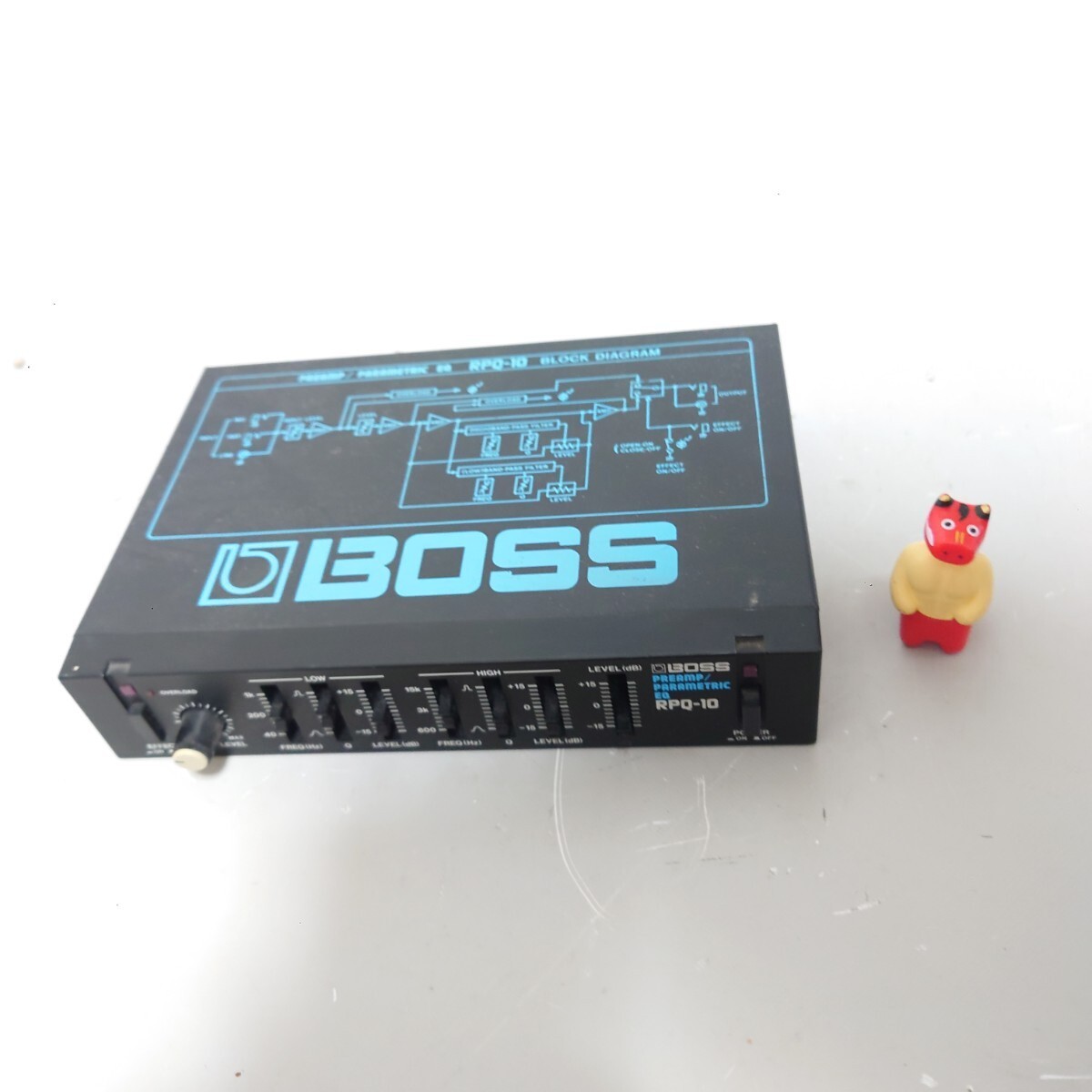 BOSS RPQ-10（パラメトリックEQ、ハーフラックシリーズ） BOSS RPQ-10 Preamp and Parametric EQ Pedal Settings - Guitar
