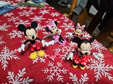 Vintage and Modern Disney Toy Lot of 4 PVC Cake Toppers