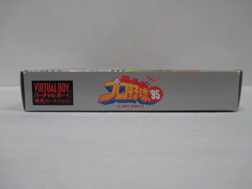 VB -- Virtual Pro Baseball '95 -- New!! Box. Virtual Boy, JAPAN Game. 15334 - Picture 5 of 12
